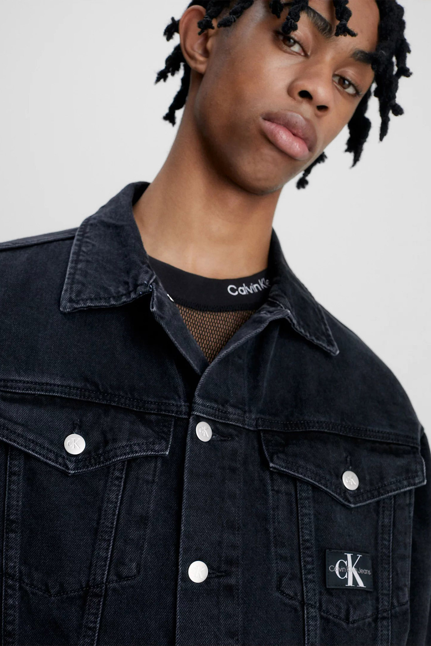 Куртка джинсовая BOXY PANEL DENIM JACKET 4