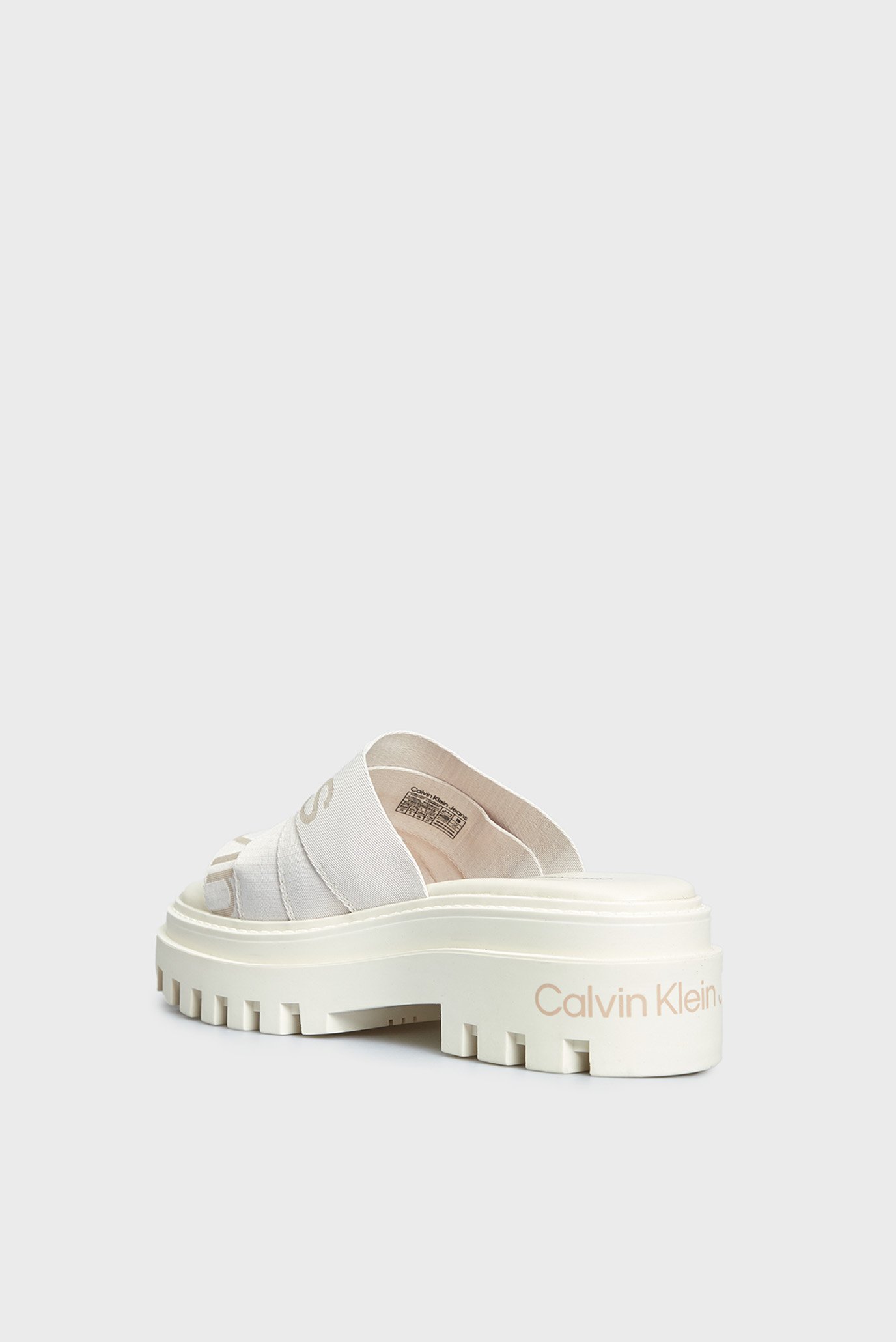 Женские белые слайдеры TOOTHY COMBAT SANDAL WEBBING 5