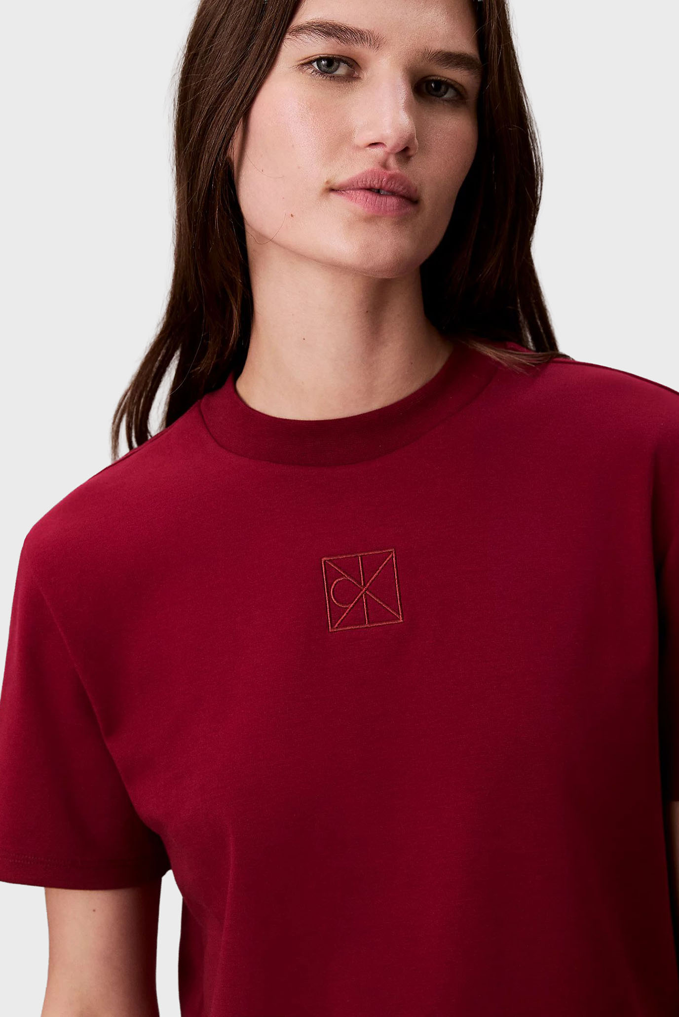 Футболка SS LUX CTN INTERLOCK EMBLEM MOCK 4