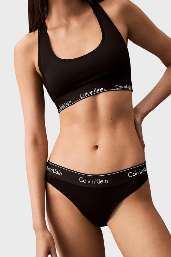 Женские черные трусики BIKINI Calvin Klein