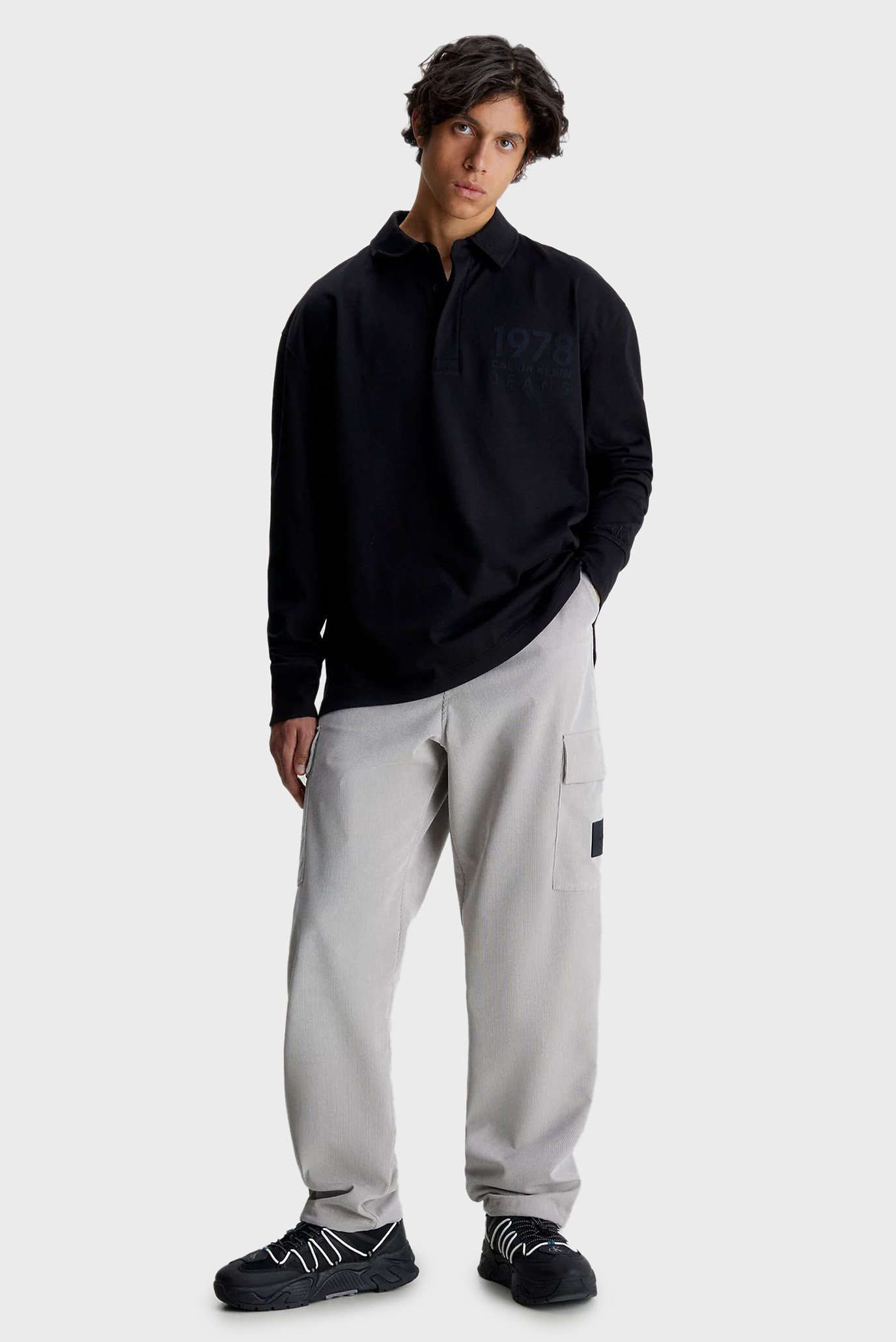 Поло с длинным рукавом VARSITY RUGBY LS POLO 2