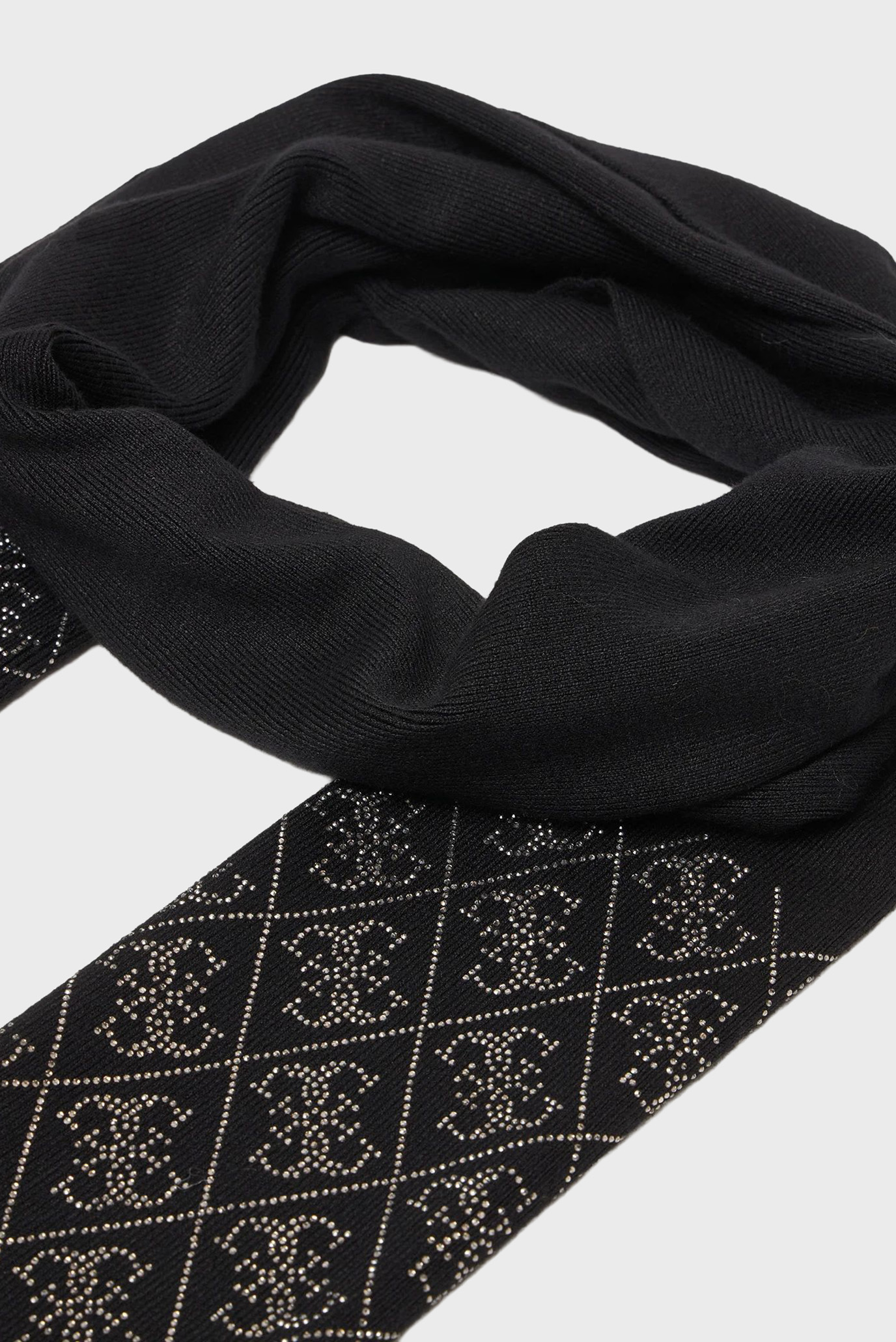 Шарф NORA 4G RHINESTONES SCARF SWTR 2