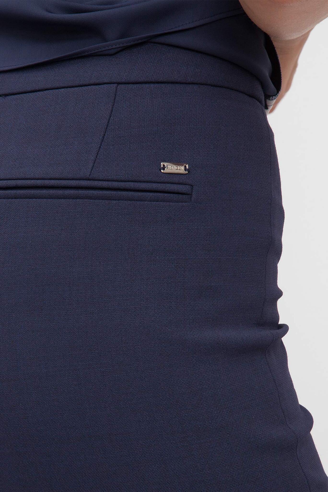 Женские темно-синие брюки 4