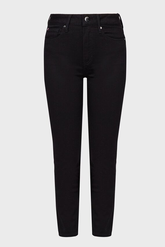 Джинсы CIGARETTE SLIM HW A STAY BLK