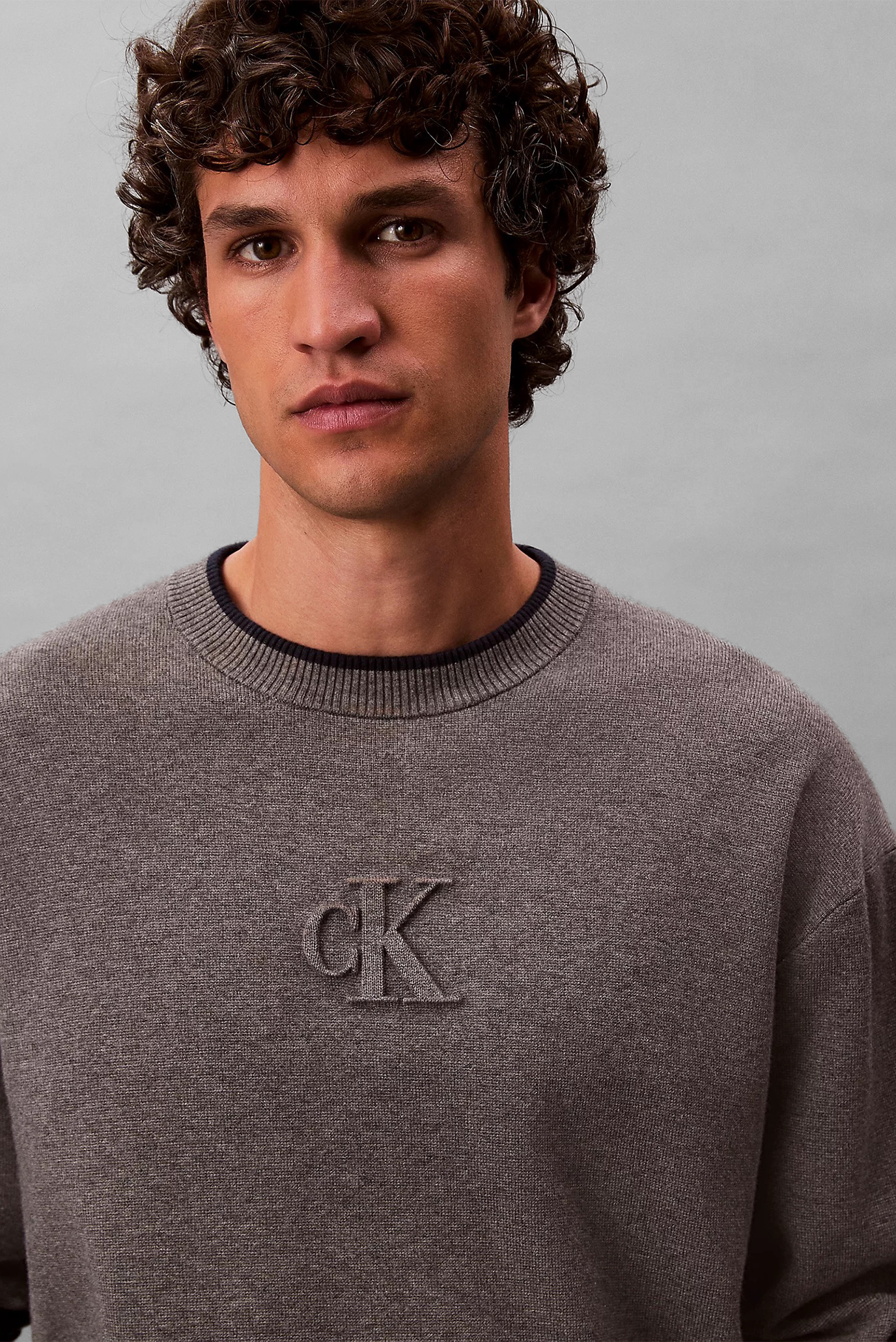 Свитер LS EMBOSSED LOGO CREWNK SWEATER 2