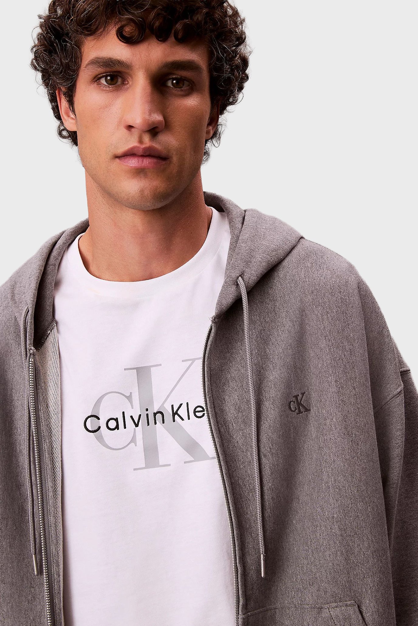 Реглан LS PREMIUM TERRY MONOGRAM FZ HOOCalvin Klein Jeans Реглан LS PREMIUM TERRY MONOGRAM FZ HOO 5