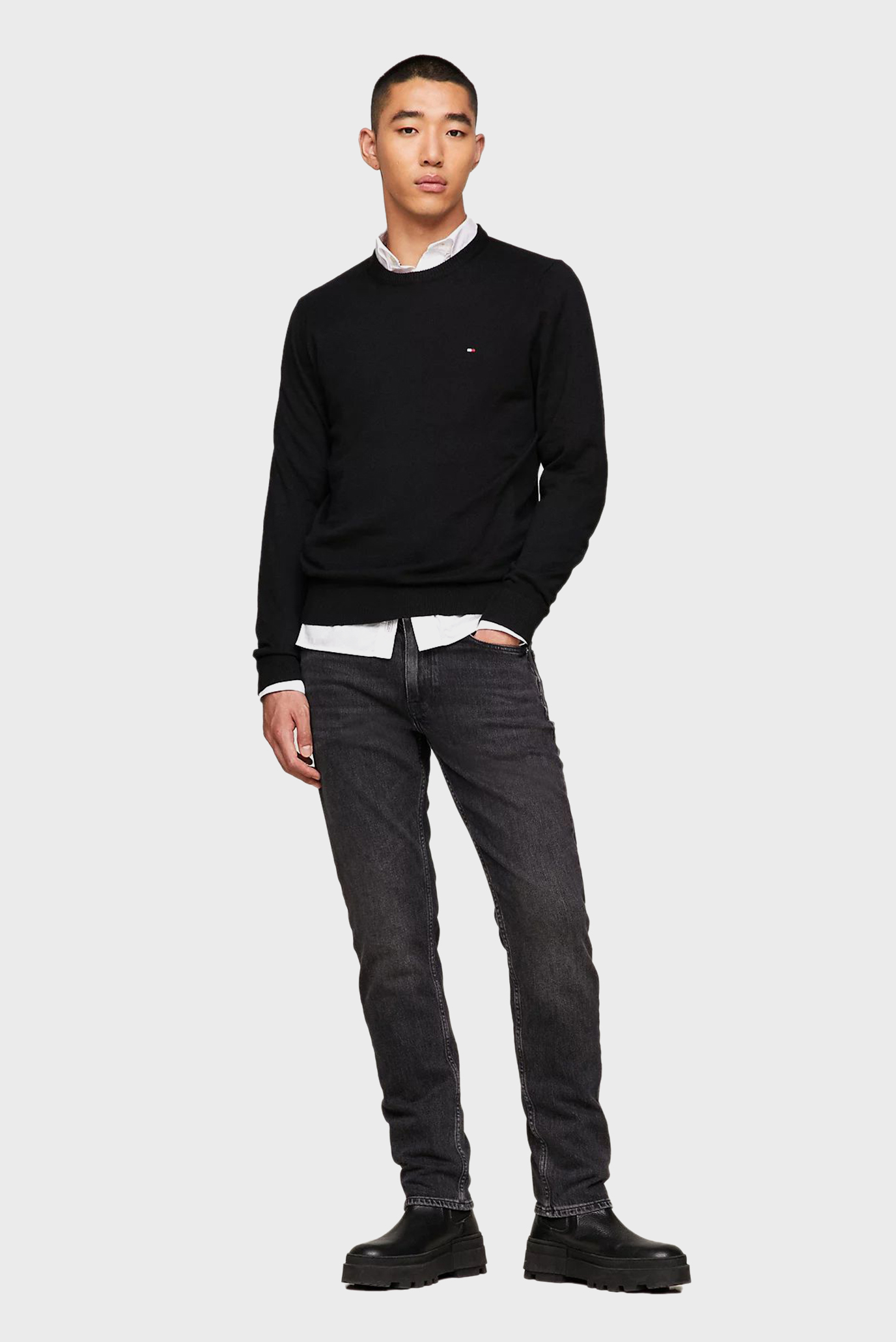 Свитер PIMA ORG CTN CASHMERE CREW NECK 4