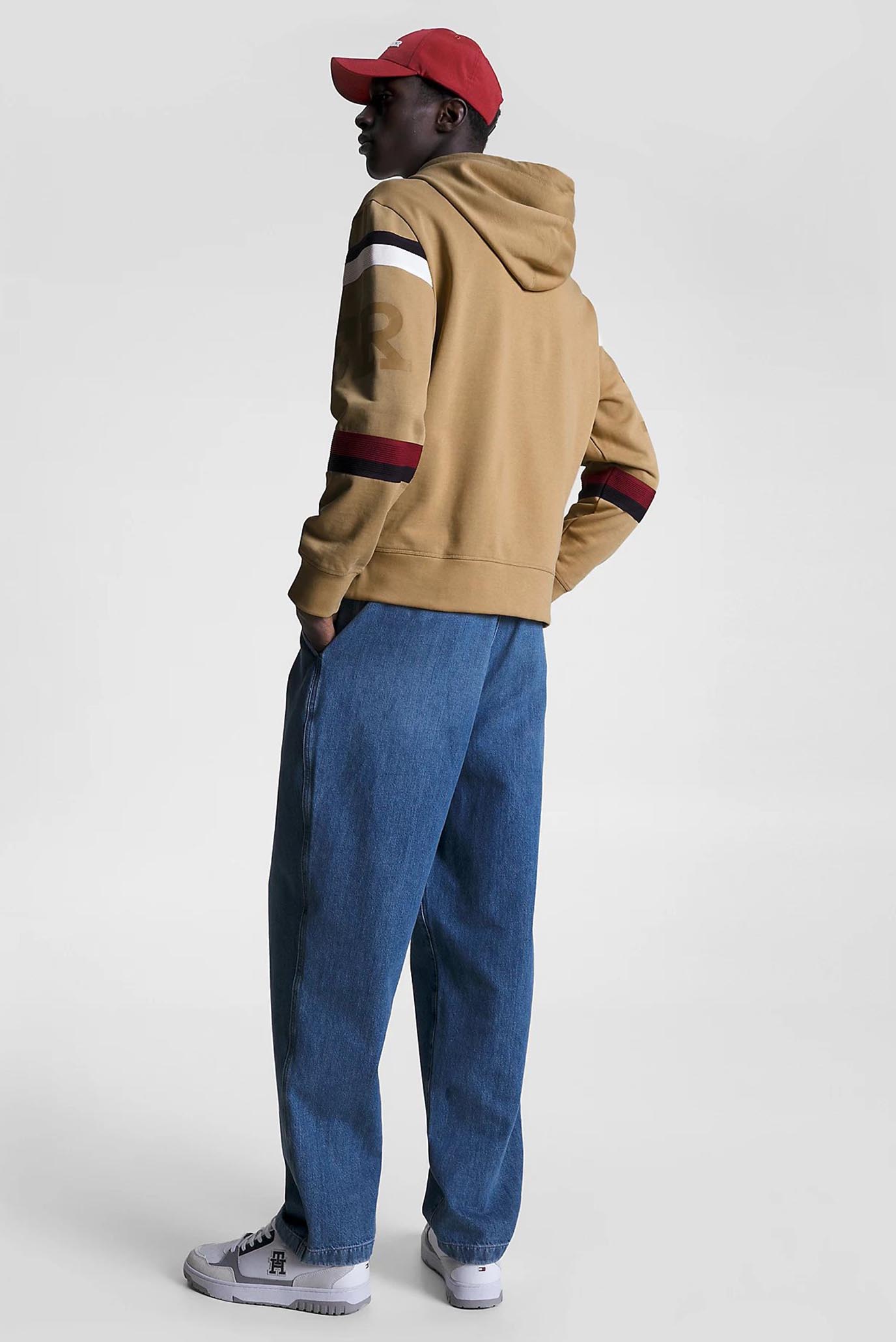 Худи GLOBAL STRIPE MONOTYPE HOODY 3