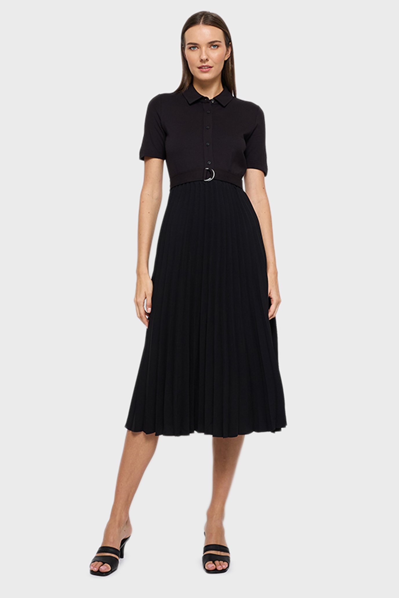 Платье VISC MIX PLEATED POLO DRESS SS 2