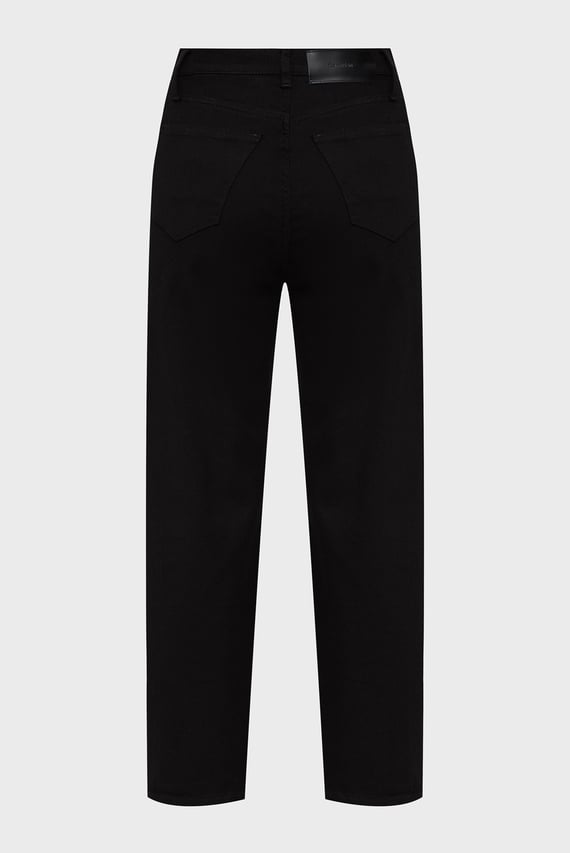 Женские черные джинсы HIGH RISE BARREL INFINITE BLACK