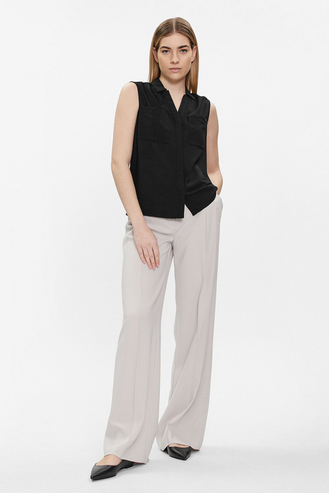 Рубашка с коротким рукавом POCKET BLOUSE SLEEVELESS 2