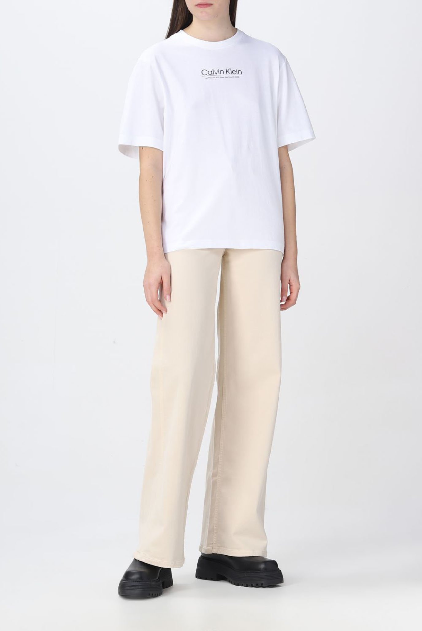 Джинсы HR WIDE - ECRUCalvin Klein Джинсы HR WIDE - ECRU 2