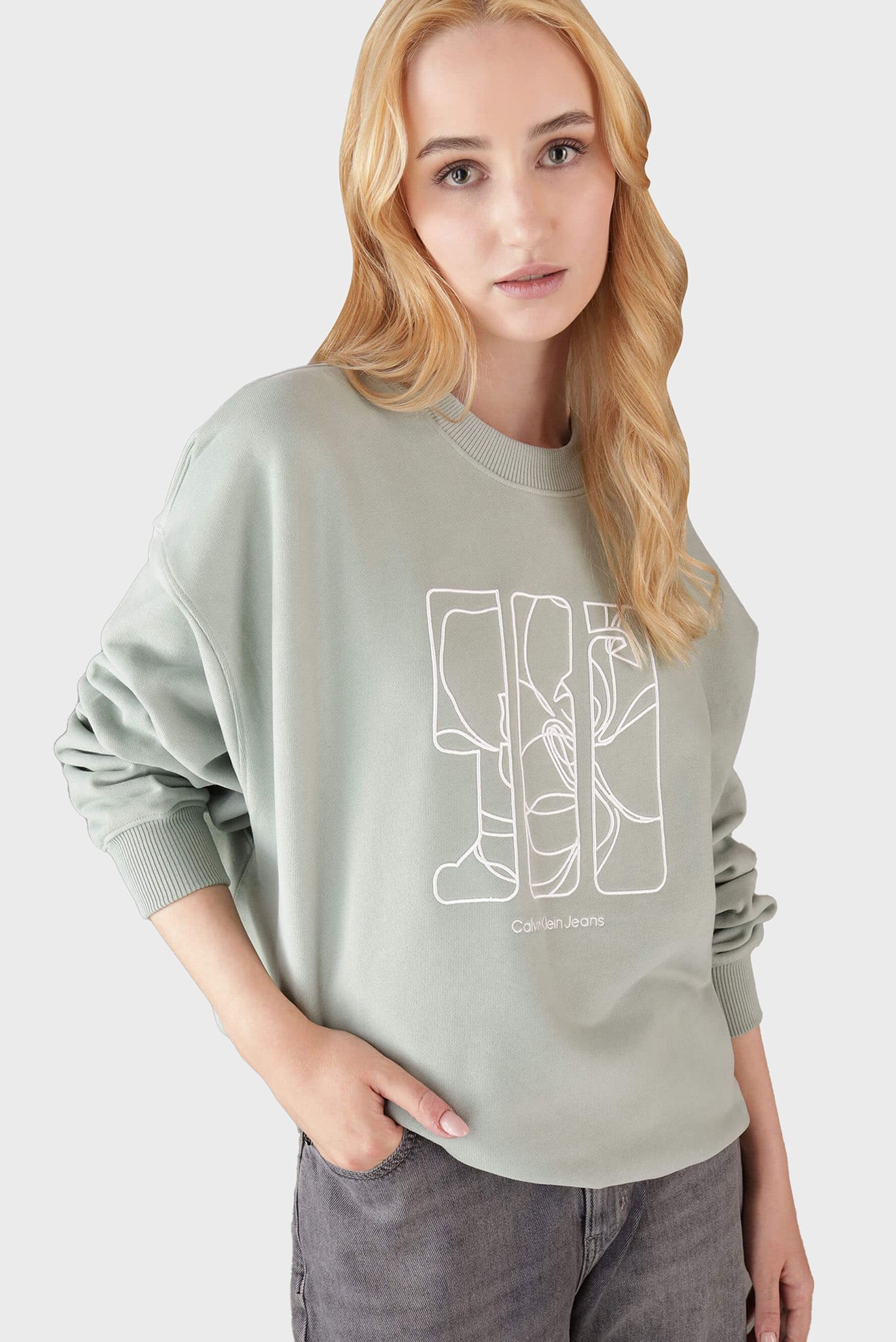 Свитшот EMBROIDERED AW OVERSIZED CN 4