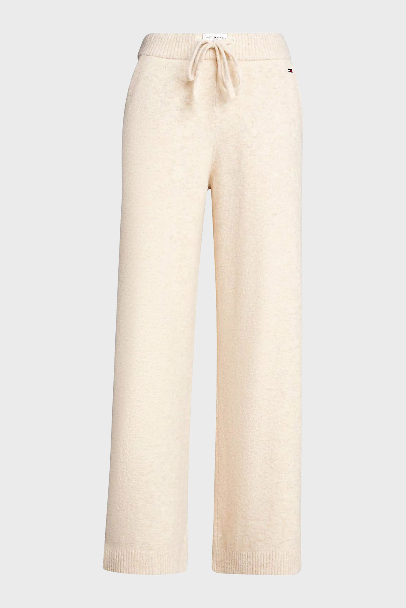 Женские бежевые брюки KNIT PANTS 5