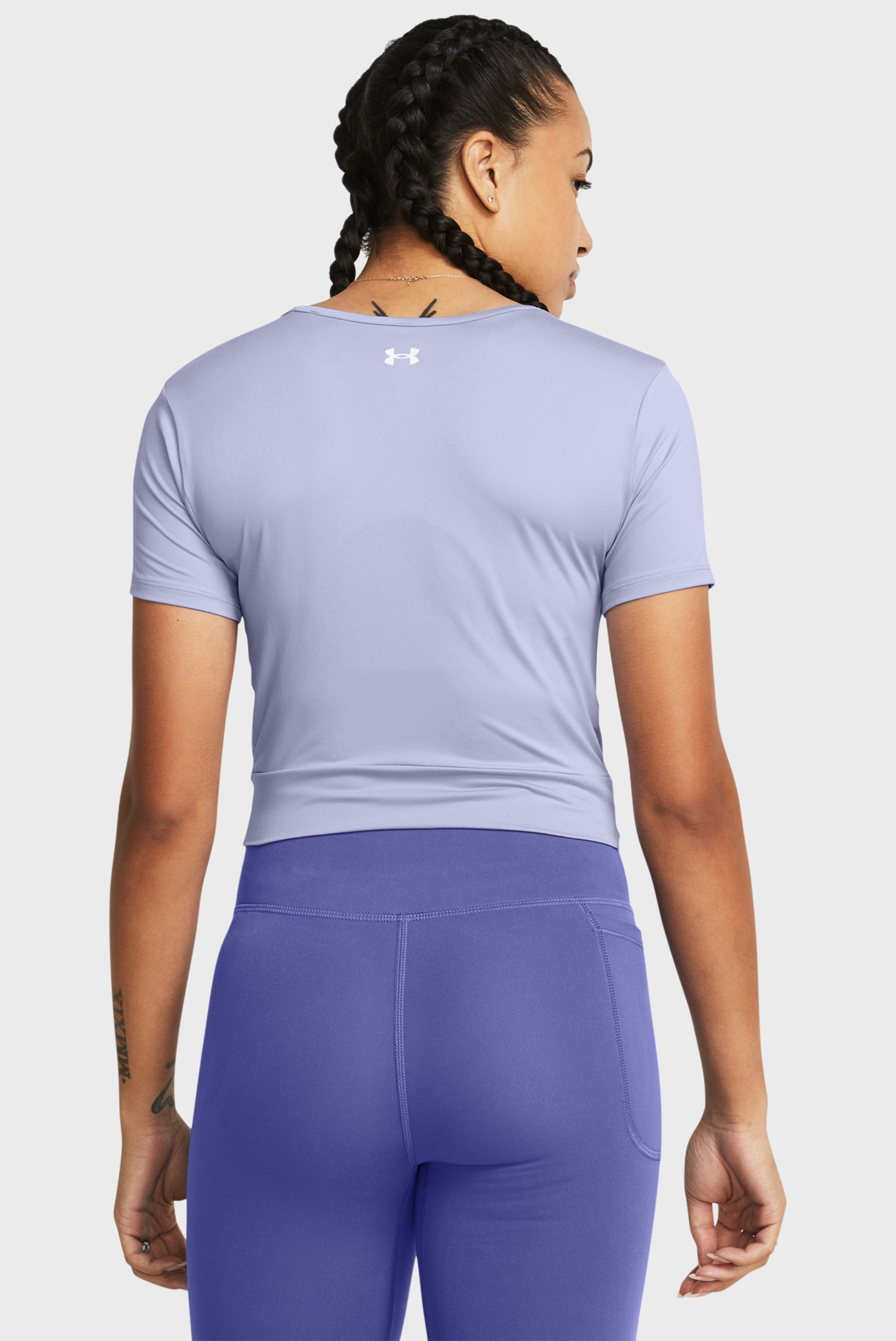 Женская сиреневая футболка Motion Crossover Crop 2