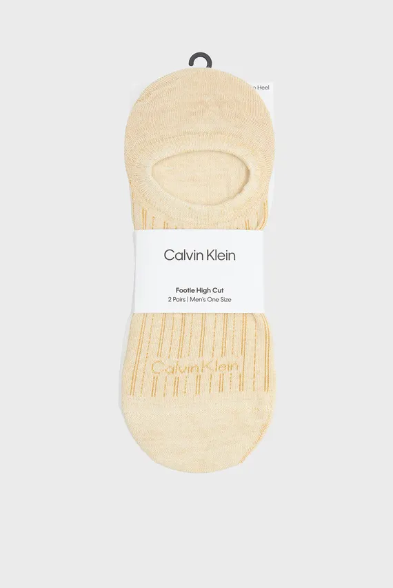 Следы CK MEN FOOTIE HC 2P PATTERN LI Calvin Klein