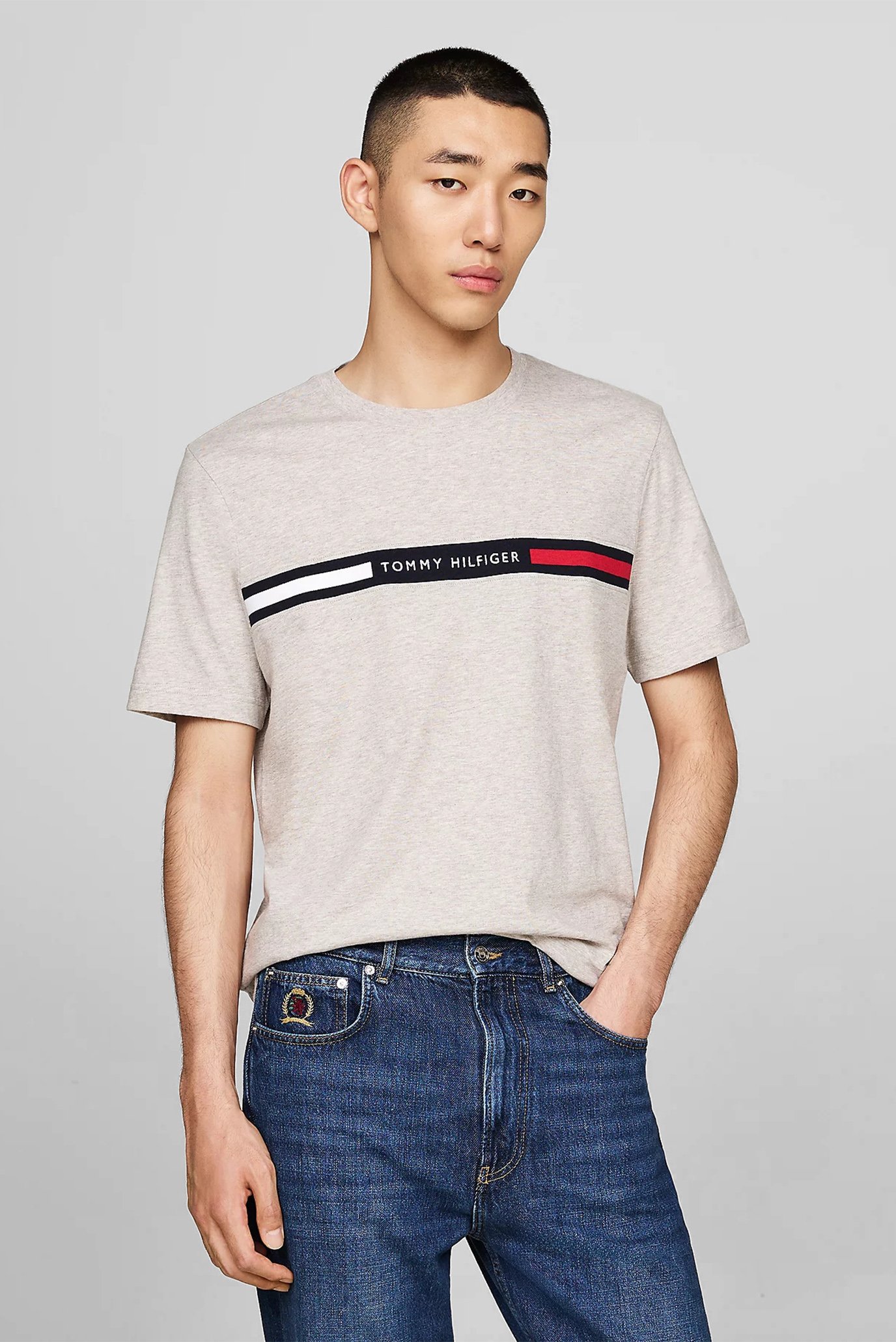 Футболка HILFIGER CHEST INSERT TEE 1