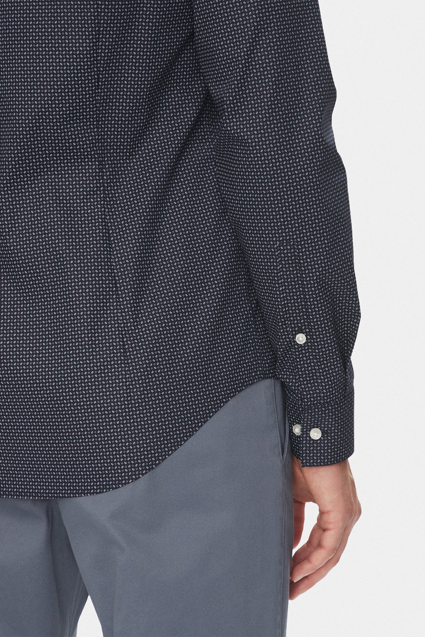 Рубашка SLM ENT CLS STR PRT 4