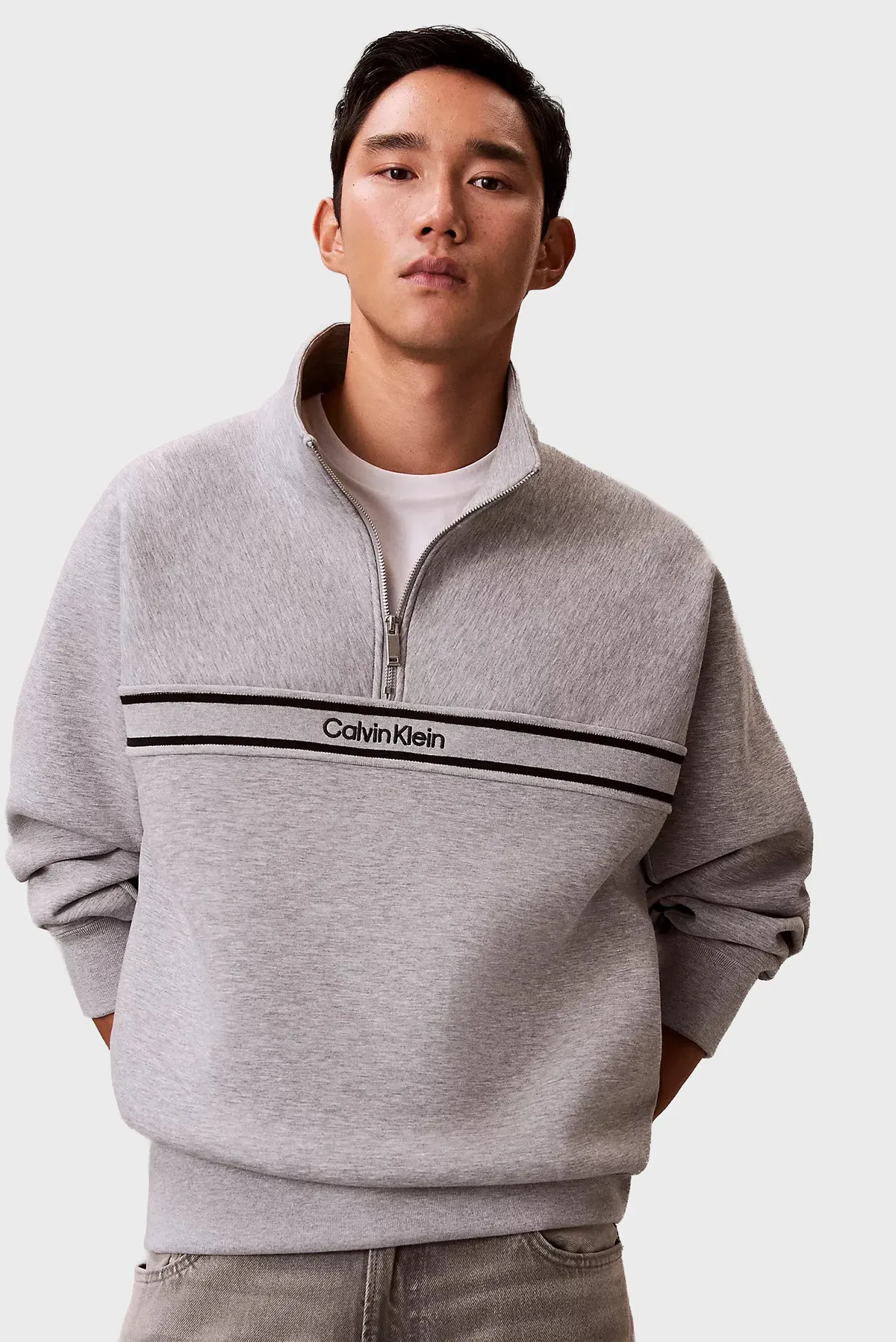 Реглан LS COTTON SPACER STRIPE RIB QTR 6