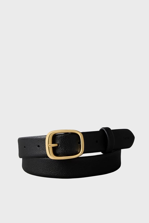 Ремень CHUNKY BUCKLE PEBBLE STRAP 30MM Calvin Klein
