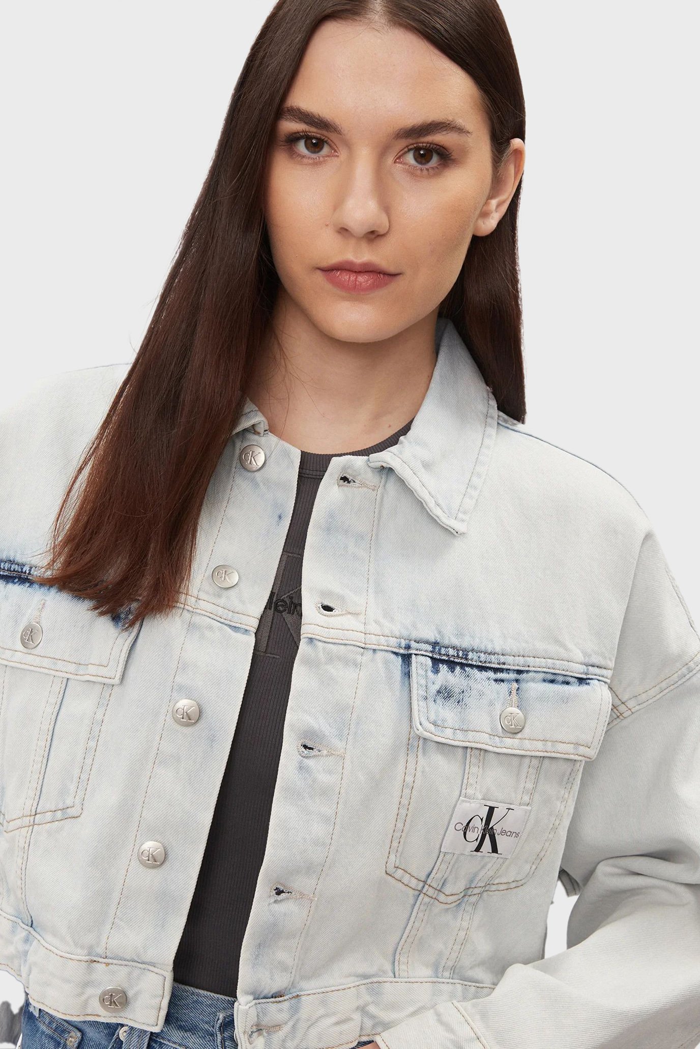 Куртка джинсовая EXTR OVERSIZE CROP DENIM JACKET 4