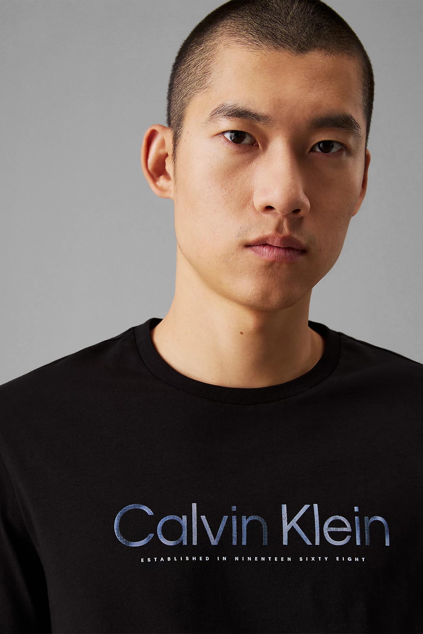 Мужская черная футболка SATIN BONDED 4