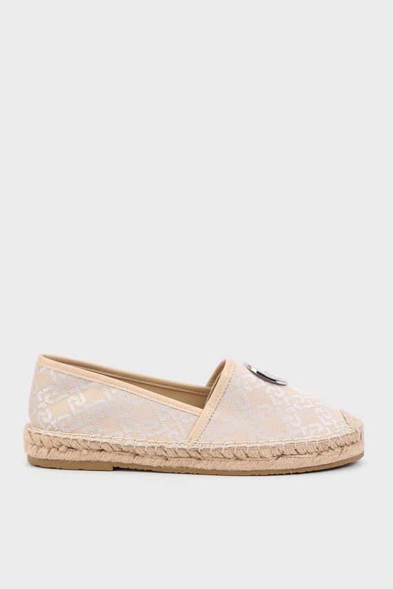 Эспадрильи VERA 05 - SLIP ON MONOGRAM JAQUARD SPR OYSTER