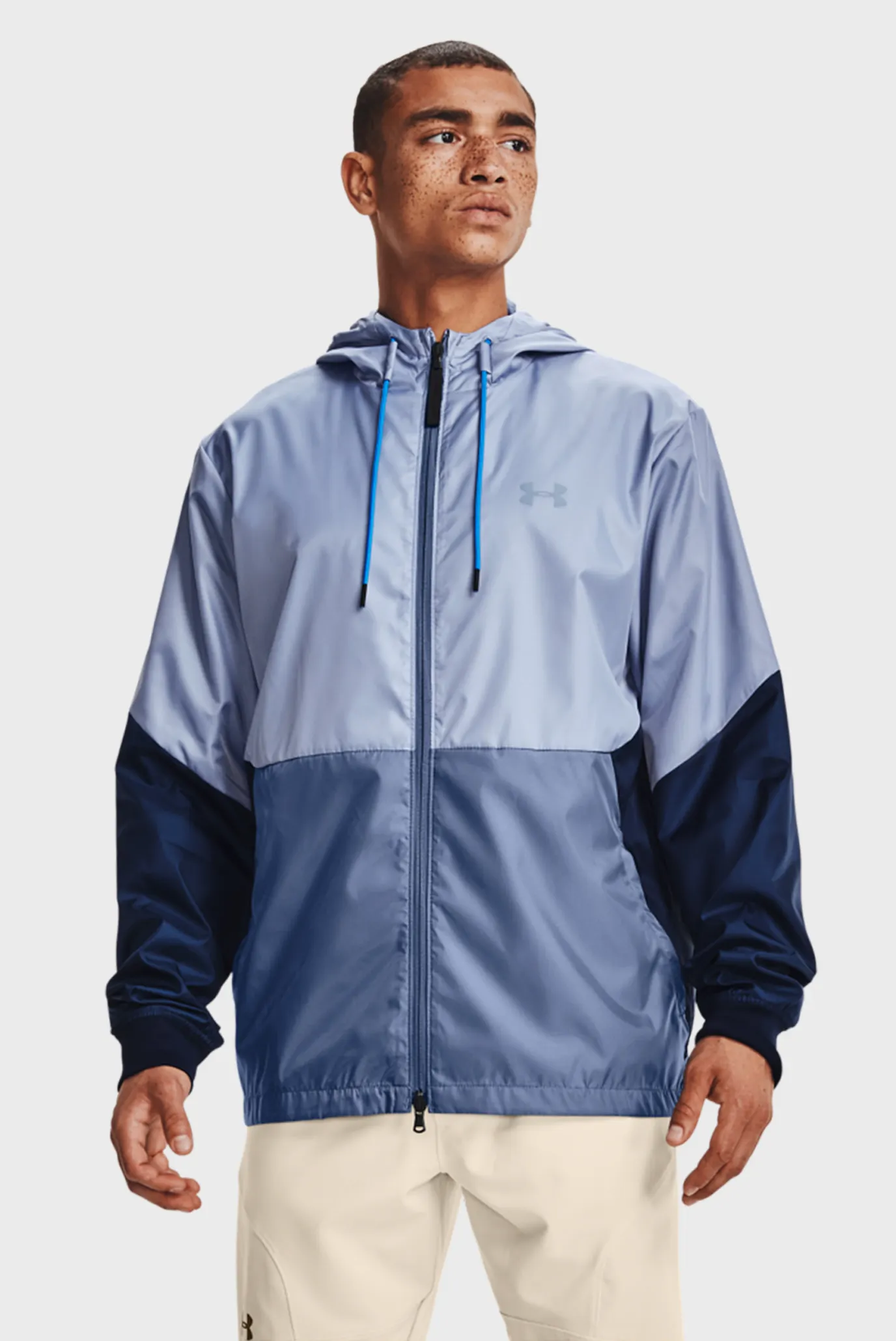 Мужская синяя ветровка UA LEGACY WINDBREAKER 7