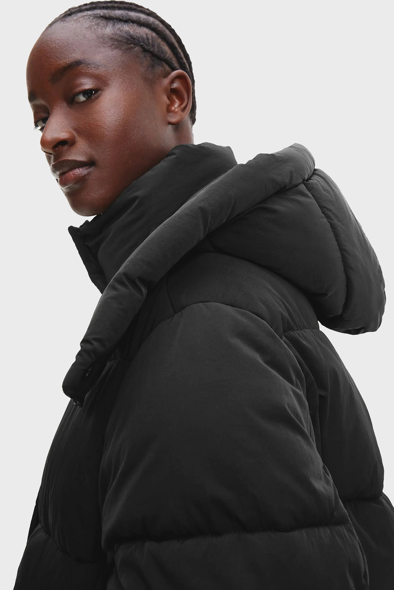 Женская черная куртка 7