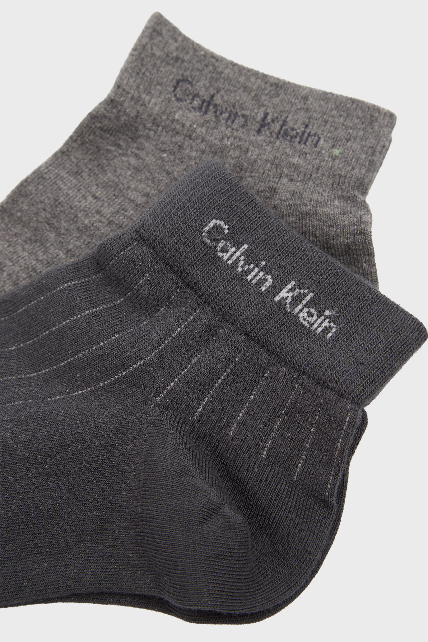 Носки CK MEN QUARTER 2P PINSTRIPE 2