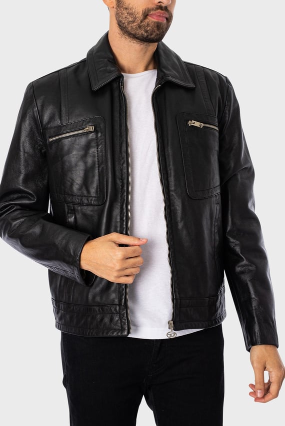 Куртка кожаная L-CALE JACKET