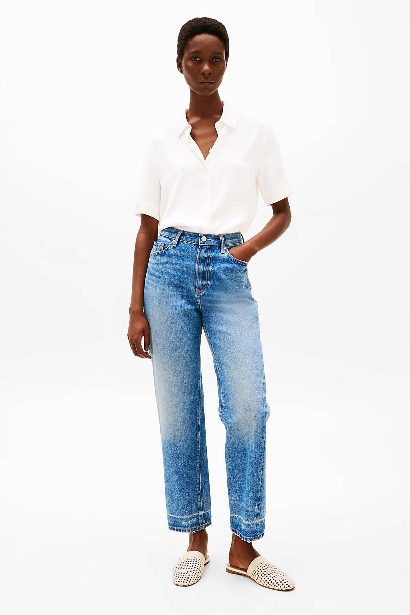 Рубашка SOFT VISCOSE S S SHIRTTommy Hilfiger Рубашка SOFT VISCOSE S S SHIRT 2