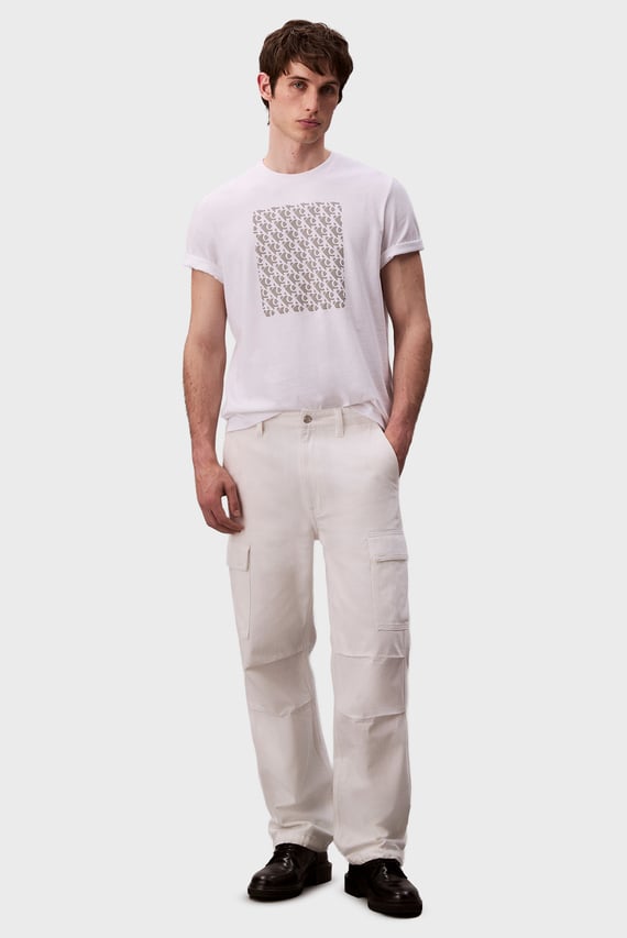 Футболка SS 20S CK MACRO AOP PUFF GRAPHIC