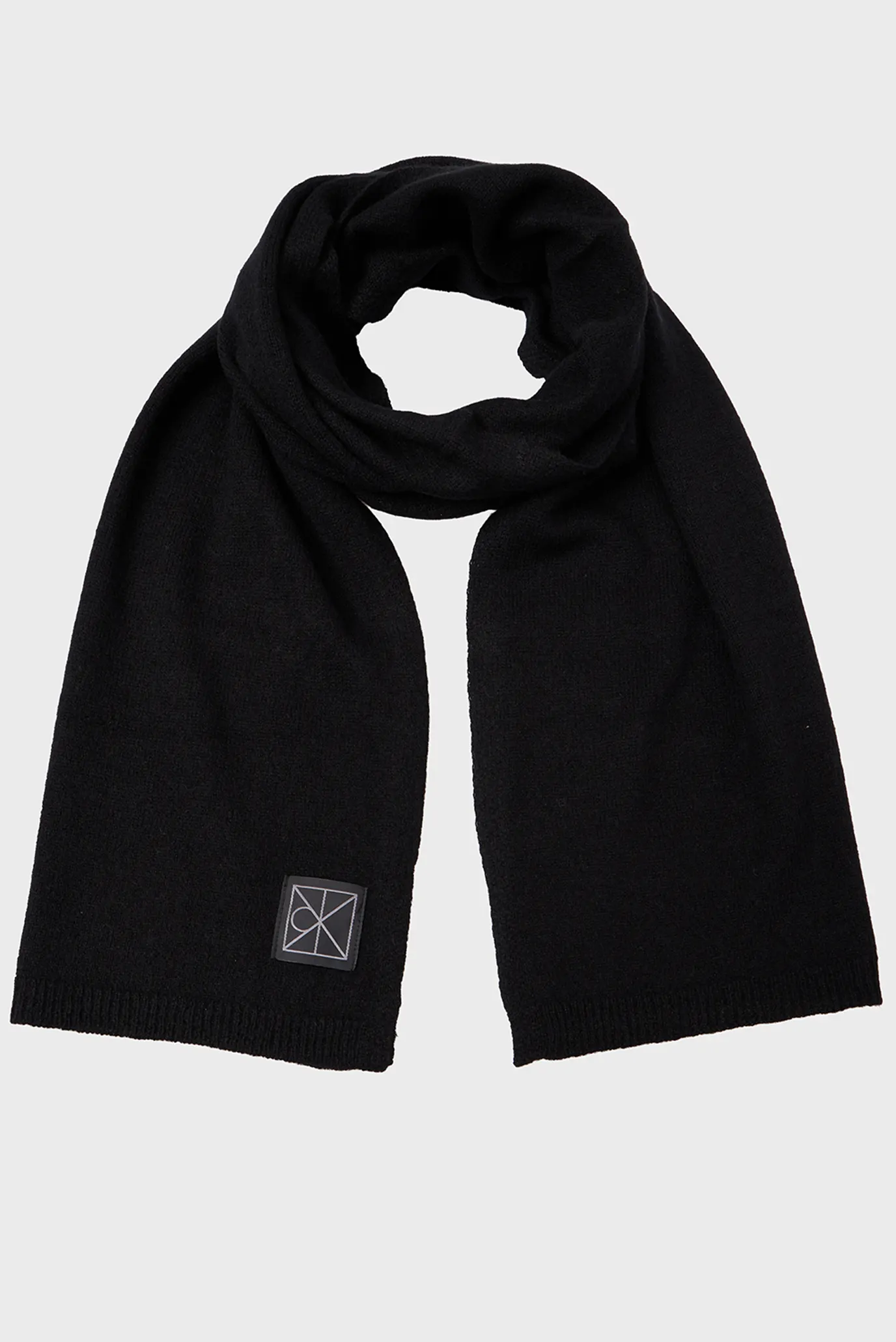 Шарф EMBLEM CASHMERE KNIT SCARF 1
