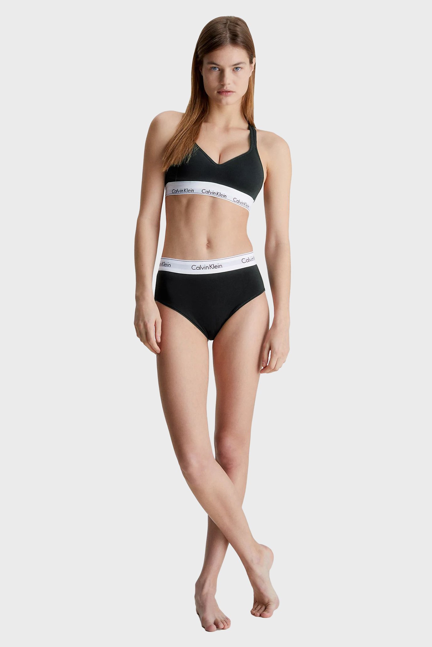 Женский черный бюстгальтерCalvin Klein Женский черный бюстгальтер 2