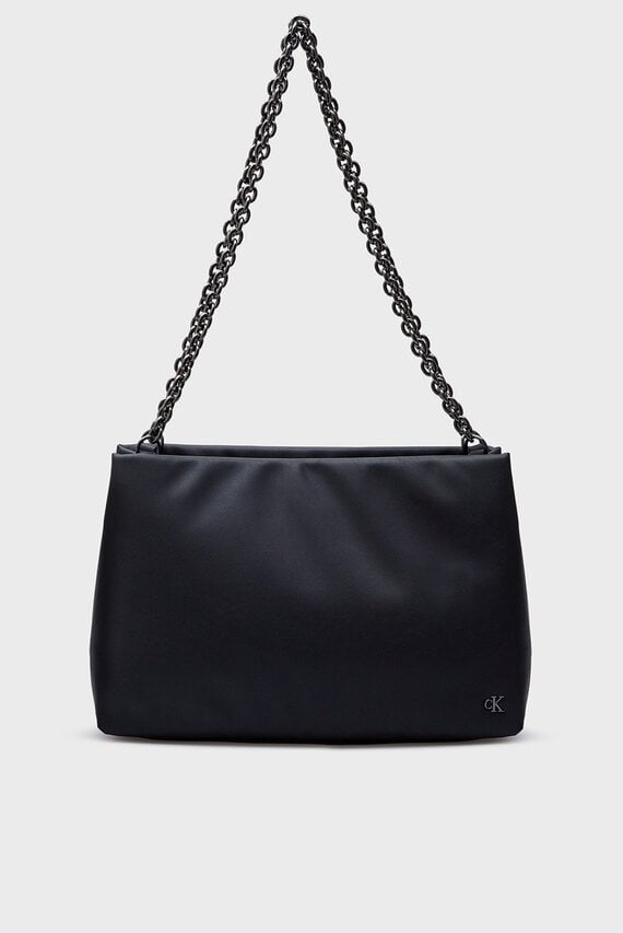 Женская черная сумка MICRO MONO TOTE PU