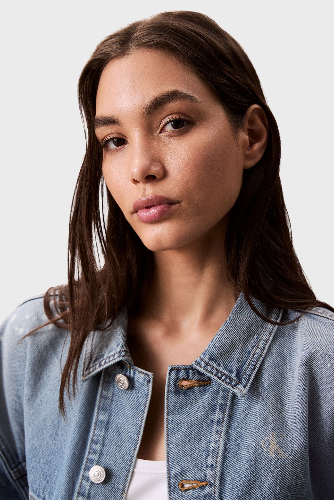 Куртка джинсовая DENIM JACKET RAINY BLUECalvin Klein Jeans Куртка джинсовая DENIM JACKET RAINY BLUE 5
