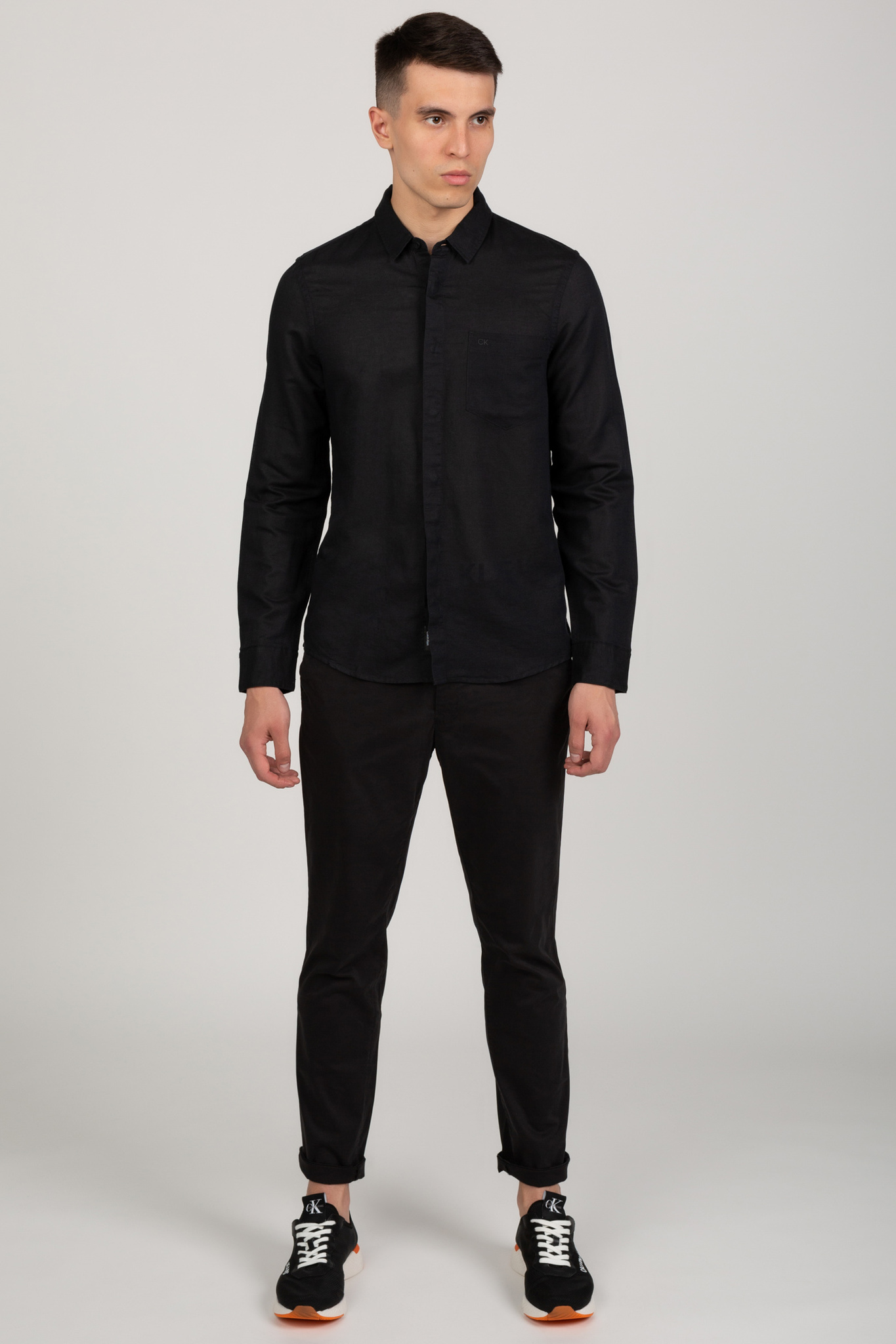 Рубашка LINEN COTTON REGULAR SHIRT 5