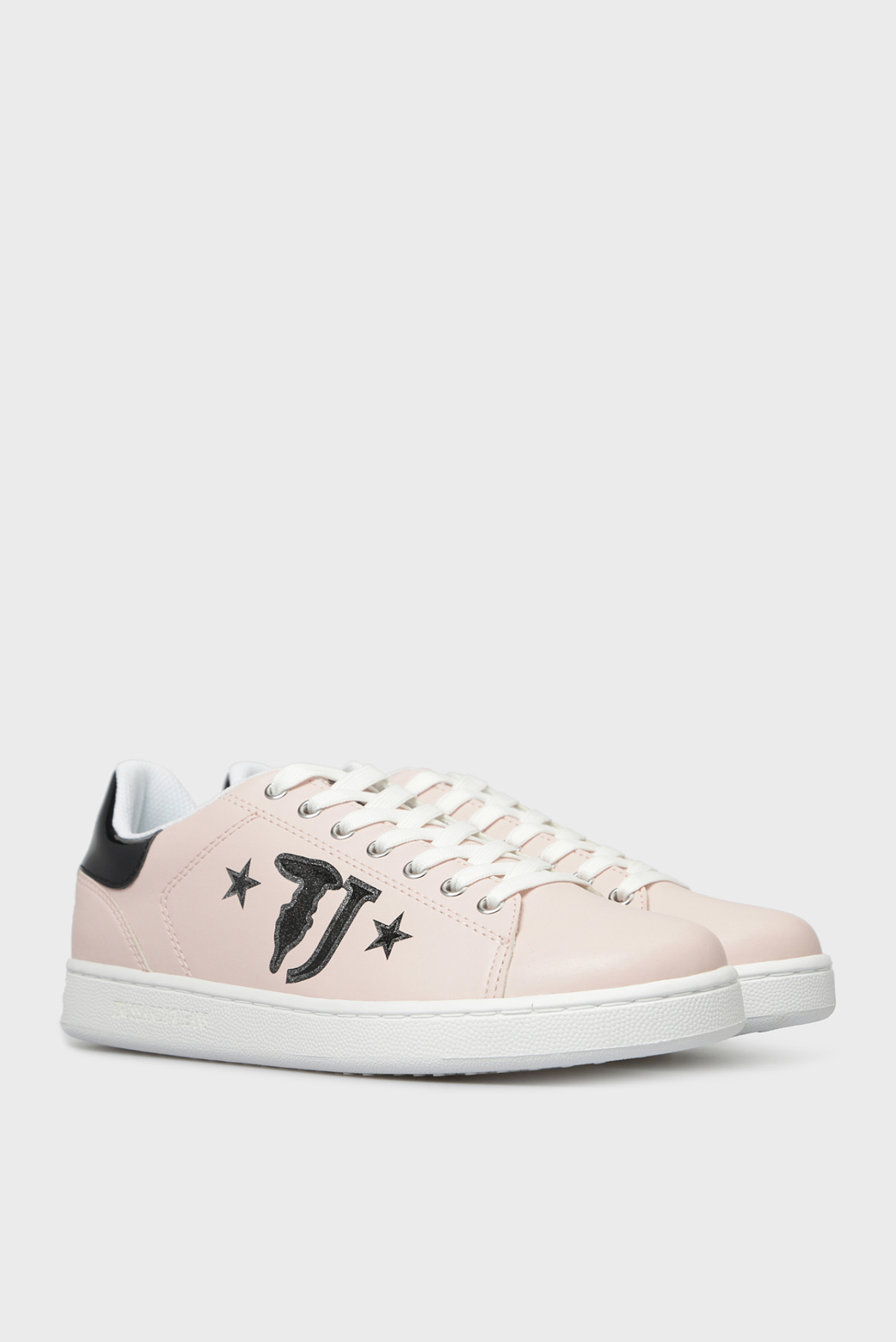 Женские пудровые сникеры Trussardi Женские пудровые сникеры 2