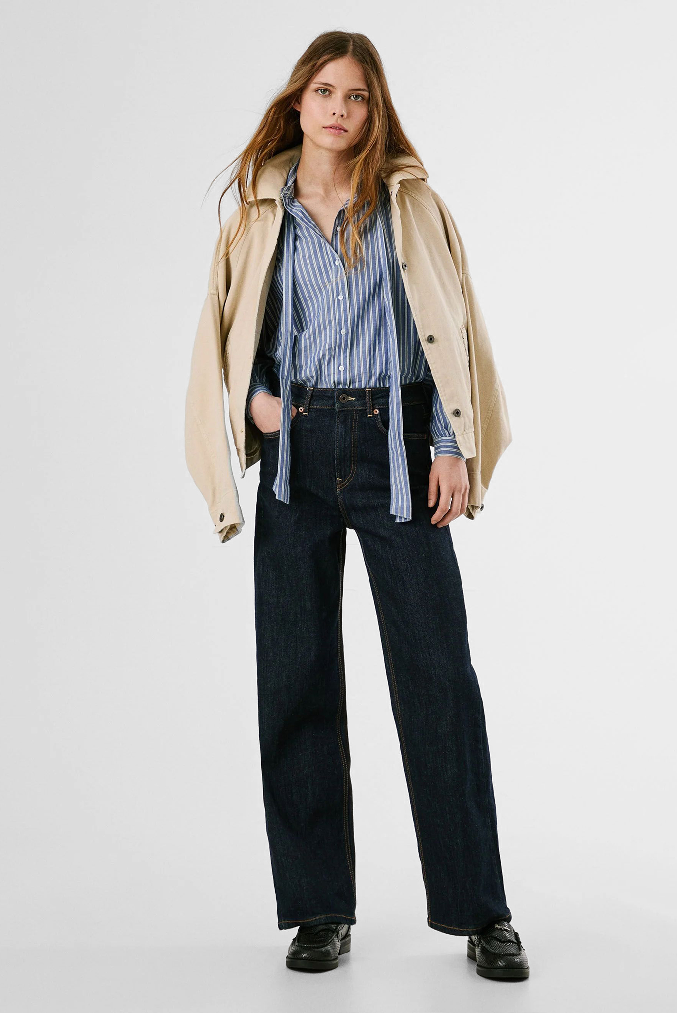 Джинсы STRAIGHT JEANS UHW LEXA 2