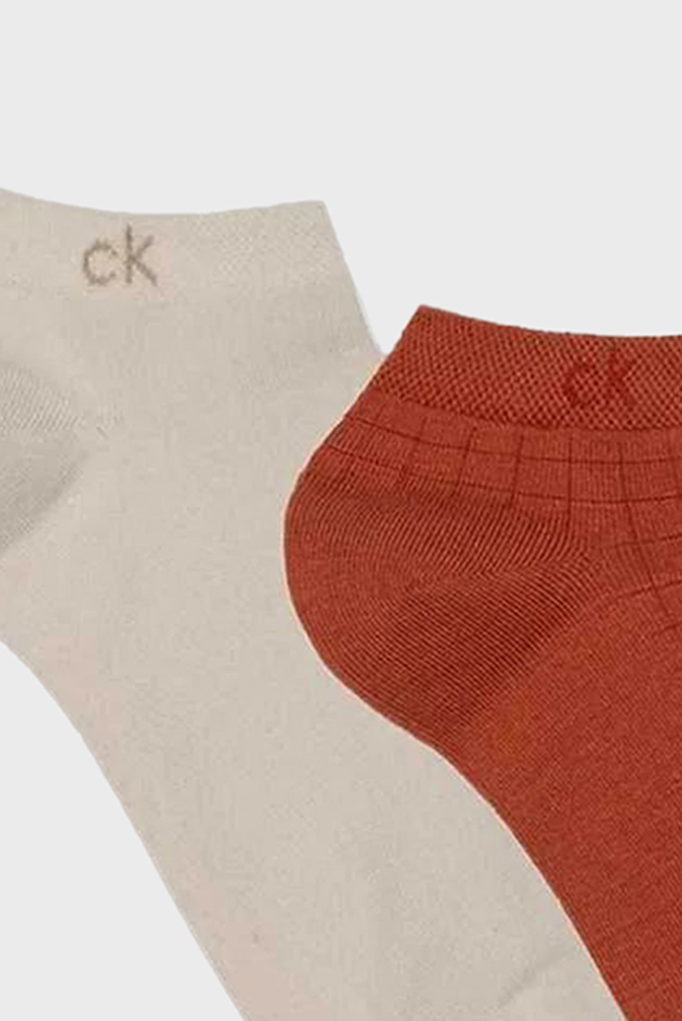 Носки CK MEN SNEAKER 2P SQUARES 2