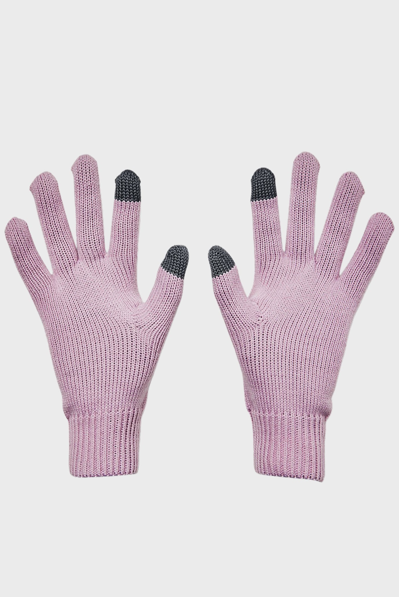 Женские розовые перчатки UA Around Town Gloves 5