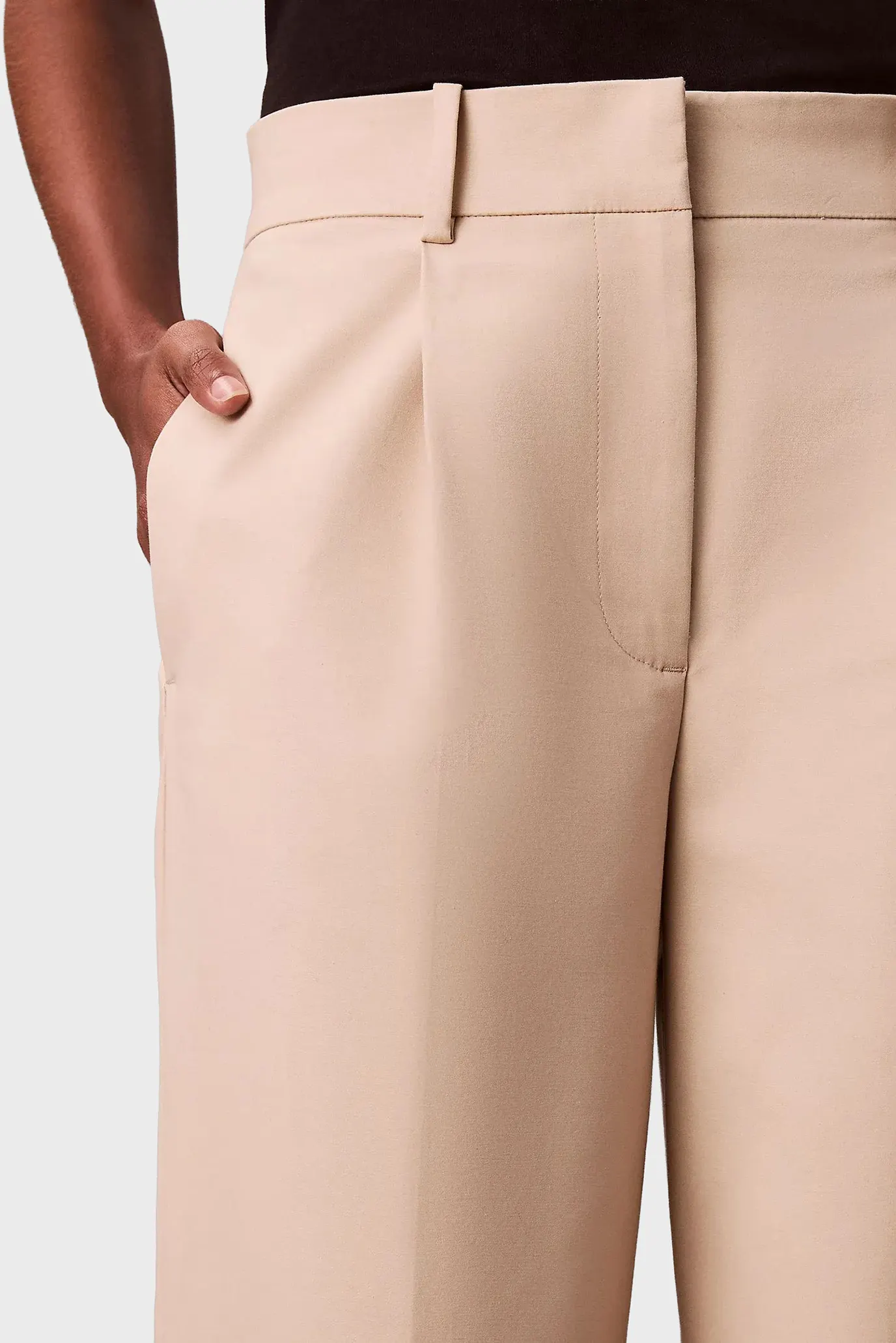 Штаны STRETCH CHINO W  PLEAT - WIDE LE 5