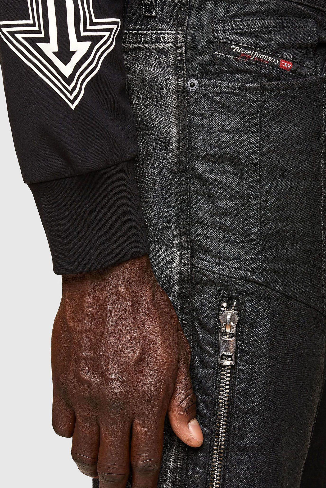 Джинсы D-VIDER-BK-SP L.32 TROUSERS Diesel Джинсы D-VIDER-BK-SP L.32 TROUSERS 6