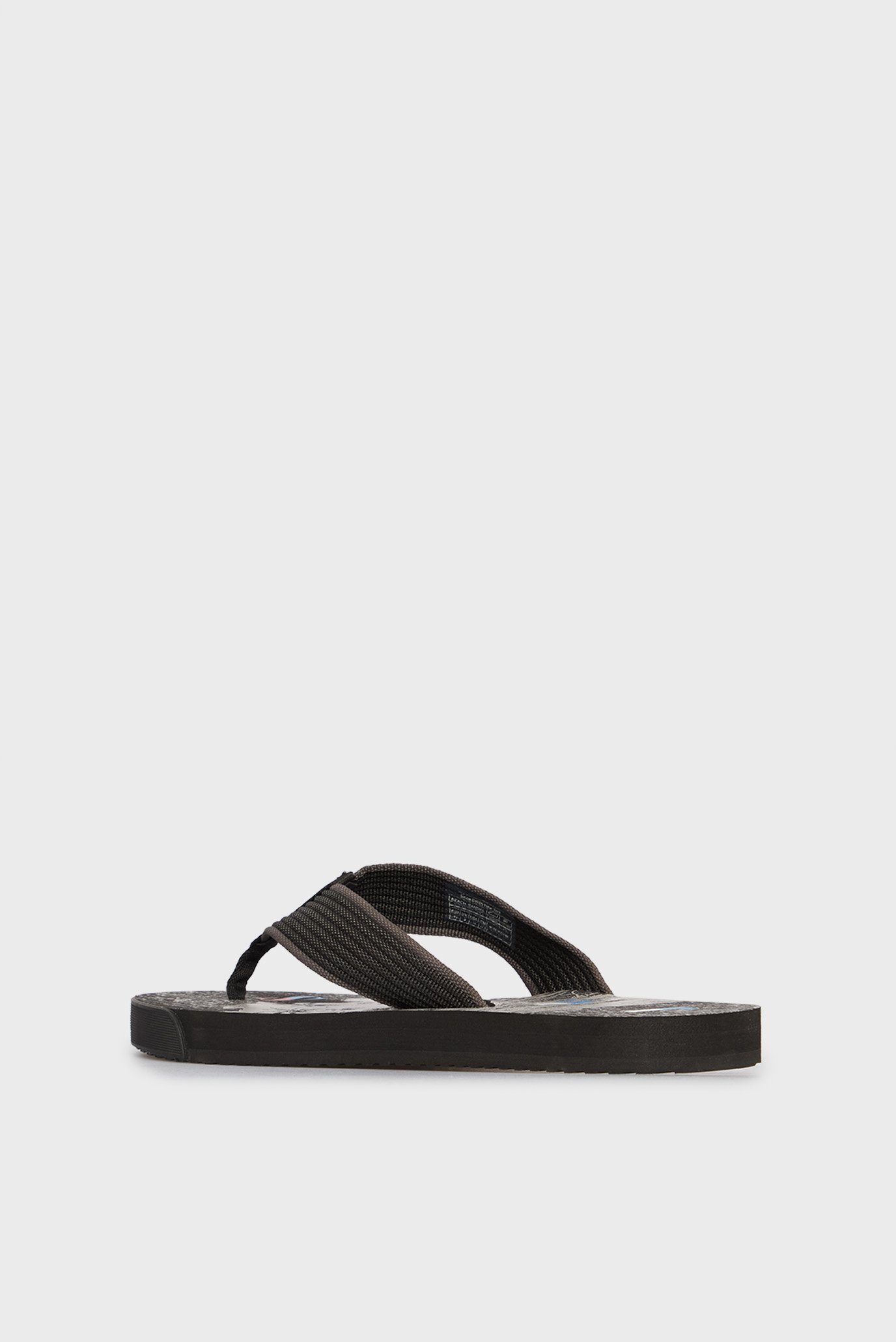 Мужские черные вьетнамки TJM ELEVATED BEACH SANDAL 5
