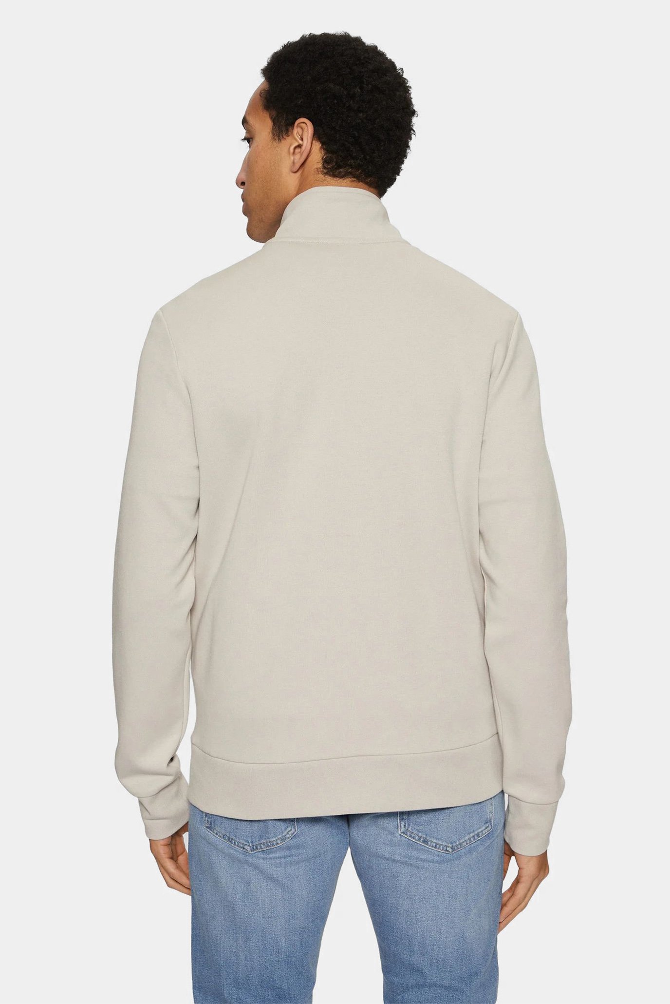 Реглан MICRO LOGO MOCK NECK ZIP THROUGHCalvin Klein Реглан MICRO LOGO MOCK NECK ZIP THROUGH 3