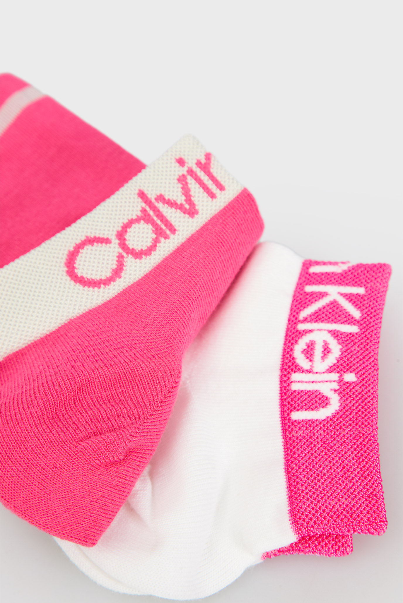 Носки CK WOMEN QUARTER 2P LOGO WELT 2