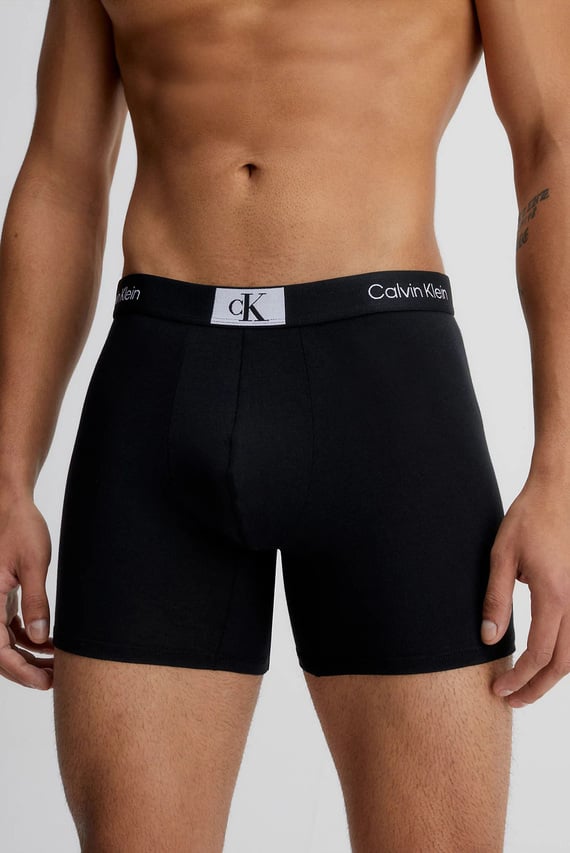Мужские черные боксеры (3 шт) BOXER BRIEF 3PK