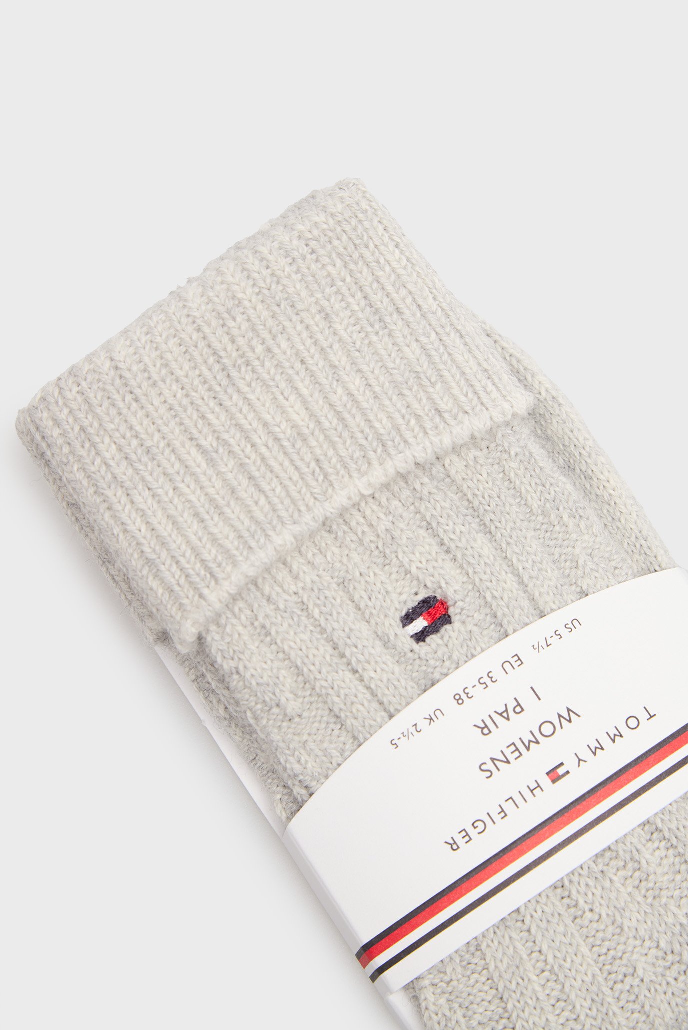 Носки TH WOMEN SOCK 1P FOLD OVER CABLETommy Hilfiger Носки TH WOMEN SOCK 1P FOLD OVER CABLE 3
