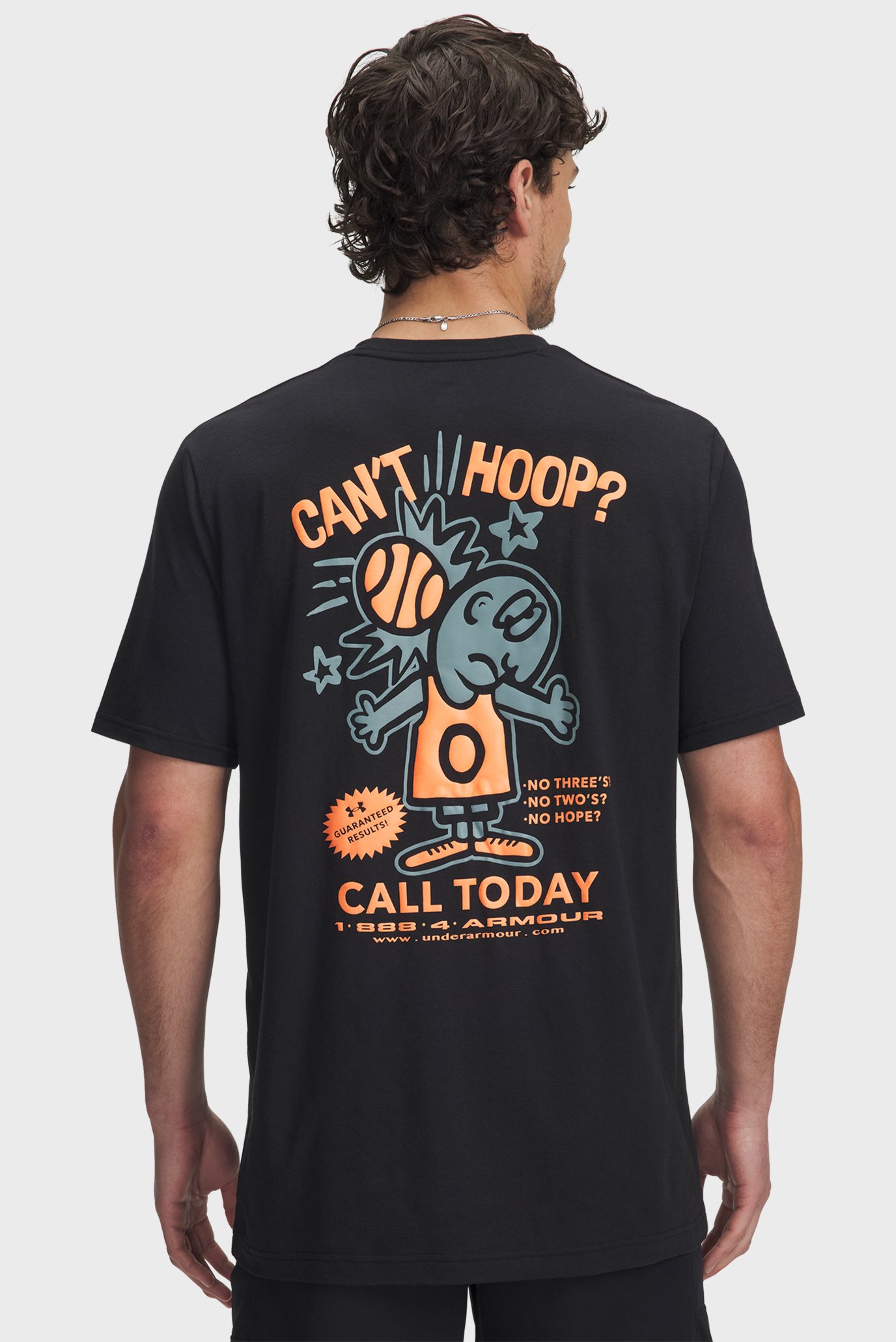 Футболка/UA M 60/40S Can't Hoop SS 1